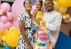 Rapper NaetoC and wife Nicole celebrate their daughter, Naesochukwu, as she turns three today October 25
