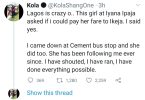 Twitter story: Man shares crazy experience with a lady whose transport fare he paid in Lagos