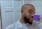 Actor Williams Uchemba shares photos of his new look after he allowed his wife cut his hair